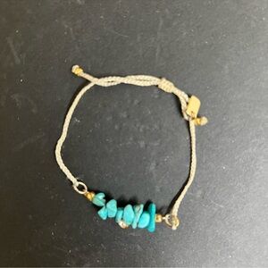 Pura Vida Turquoise Beaded Bracelet